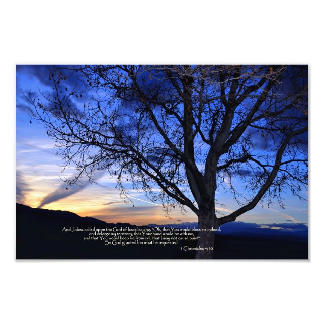 Prayer of Jabez Photo Print (Front)