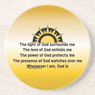 Prayer of Protection Coaster