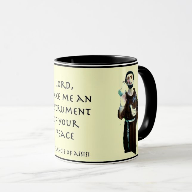 Prayer of Saint Francis Mug (Front Right)