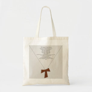 Prayer of Saint Francis Tote Bag