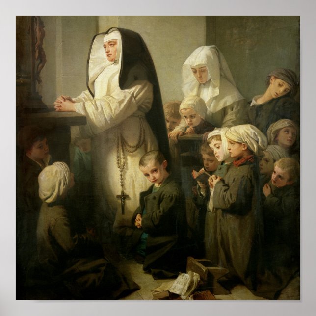 Prayer of the Children Suffering from Ringworm Poster (Front)