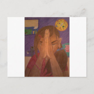 prayer postcard