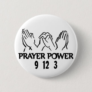 Prayer Power 2 Inch Round Button
