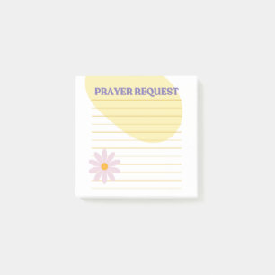 Prayer Request Post-it Notes
