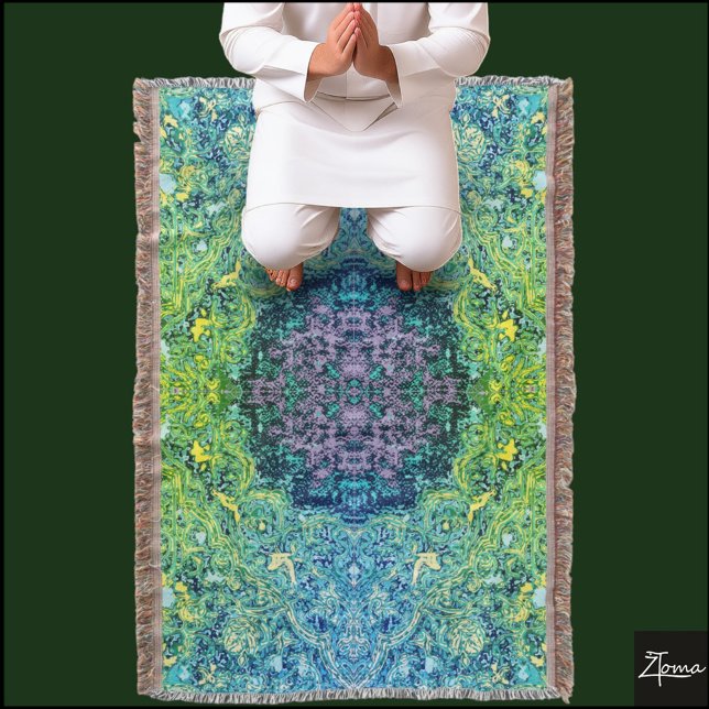 Prayer rug throw blanket (Creator Uploaded)