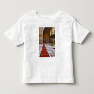 Prayer rugs leading into Islamic mosque, Cairo, Toddler T-shirt
