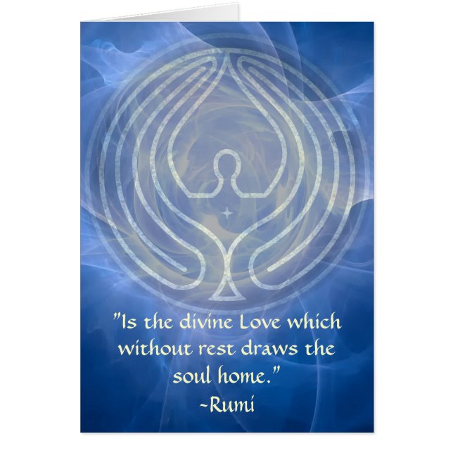 Prayer-Rumi and Poetic Art (Front)