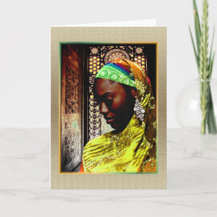 "Prayer Sets the Rhythm of the Day," Card