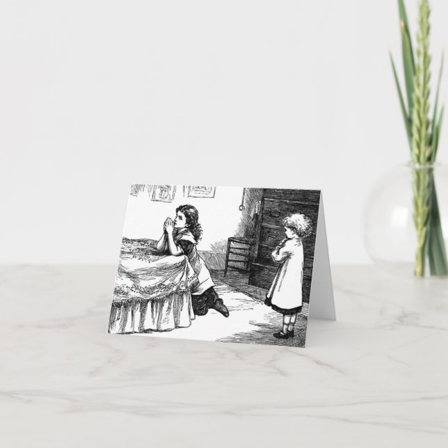 Prayer  thank you card (Front)