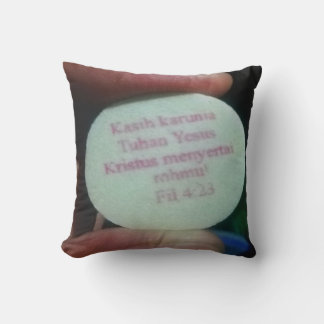 Prayer verses in the Bible Throw Pillow