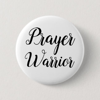 Prayer Warrior Button
