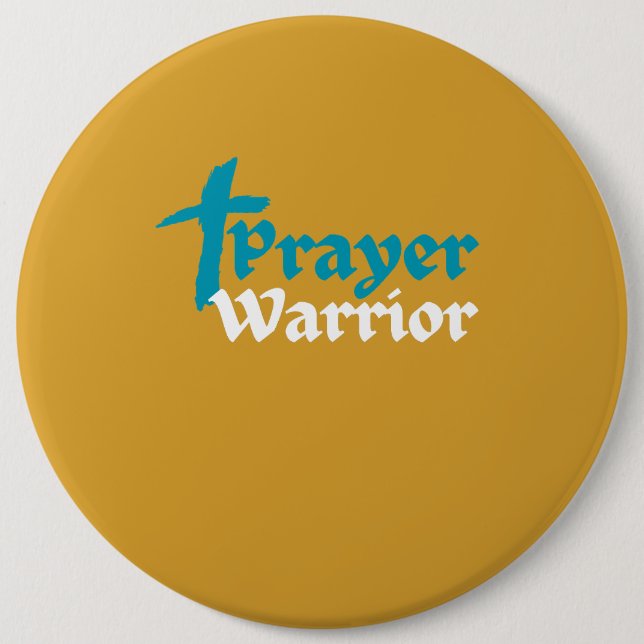 Prayer Warrior Button (Front)