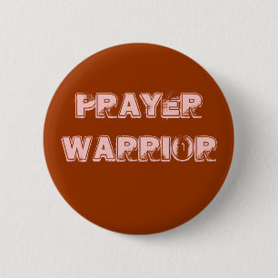 Prayer Warrior Button