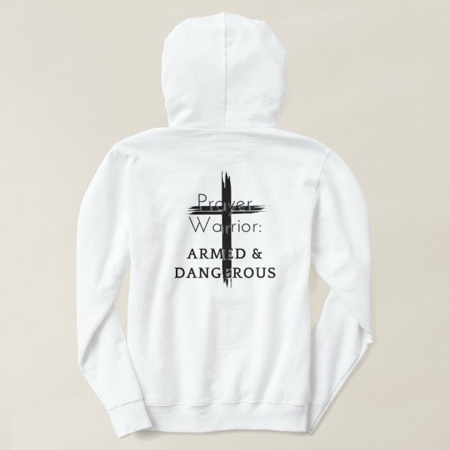 Prayer Warrior Hoodie (Design Back)