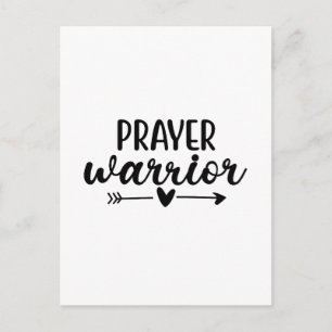 Prayer Warrior Postcard