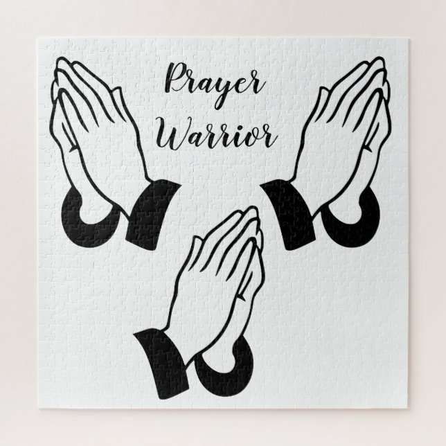 Prayer Warrior Praying Thunder_Cove Jigsaw Puzzle (Vertical)