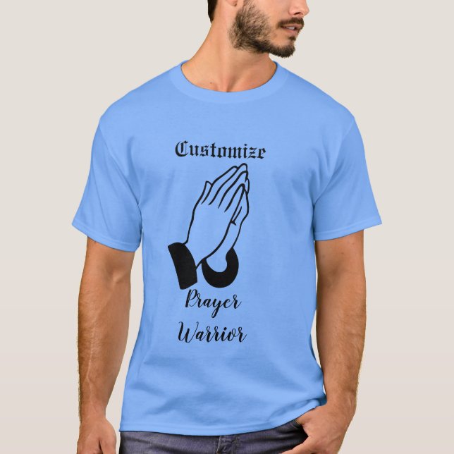 Prayer Warrior Praying Thunder_Cove T-Shirt (Front)