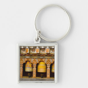 Prayer Wheels, Mani Wheel at Trongsa Dzong, Keychain