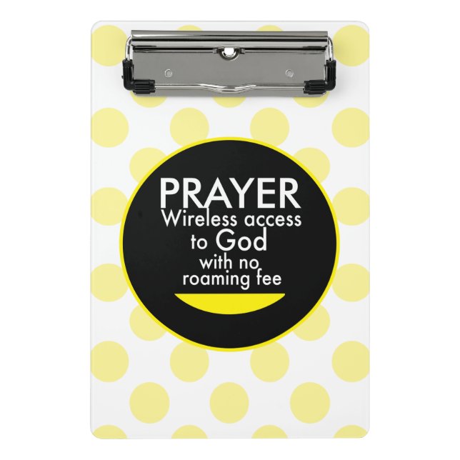 Prayer - Wireless Mini Clipboard (Front)