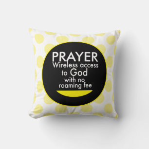 Prayer - Wireless Throw Pillow