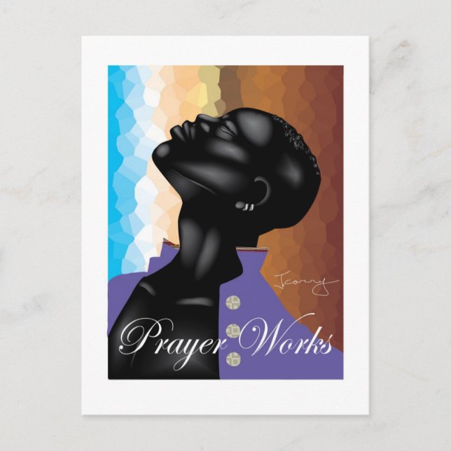 Prayer Works Postcard (Front)