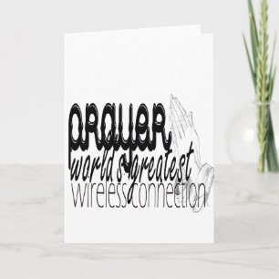 Prayer- World's Greatest Wireless Connection Card