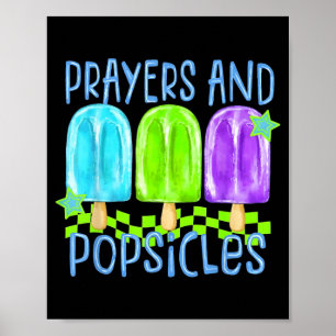 Prayers And Ice Pops Christian Summer Faith Vbs Poster
