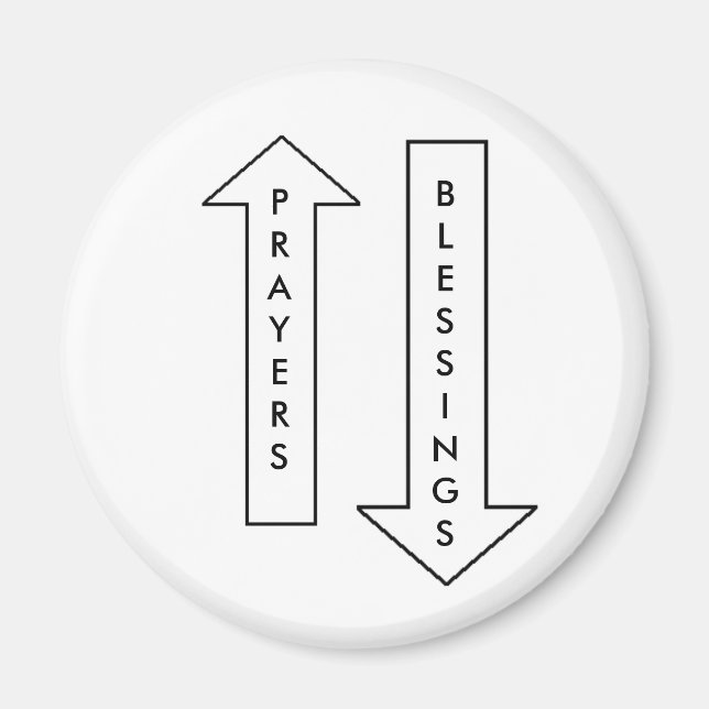 Prayers & Blessings - magnet (Front)