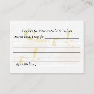 Prayers for Parents-to-be & Babies Enclosure Card