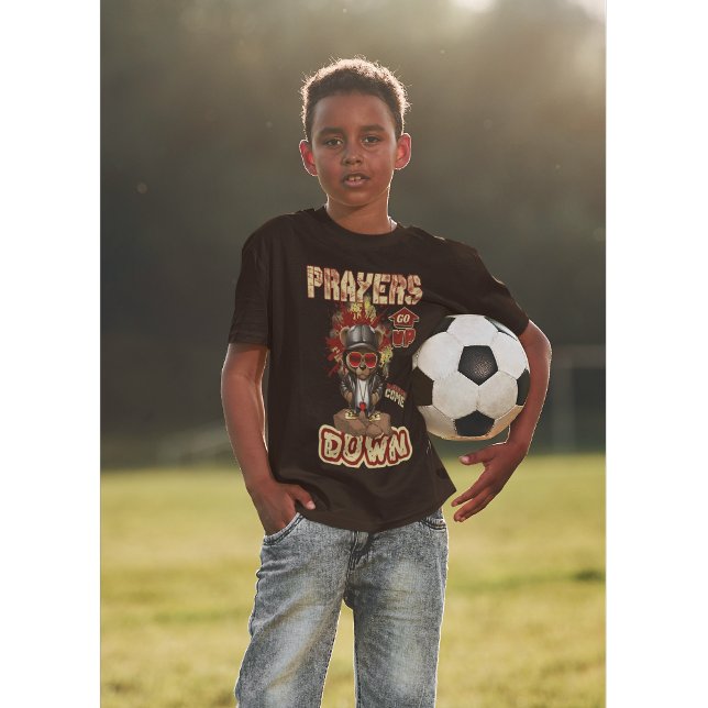 Prayers Go Up Christian Faith T-Shirt (Creator Uploaded)