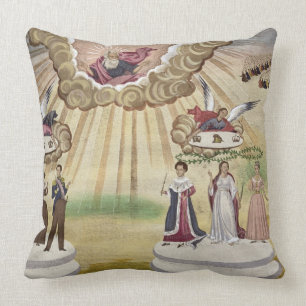 Prayers to the Gods for the Liberation of Greece, Throw Pillow