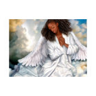 Praying African American Angel Painting Art 