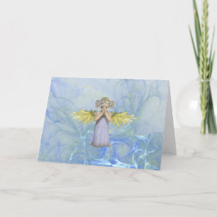 Praying Angel Greeting Card
