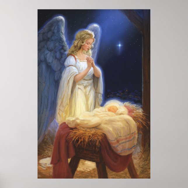 Praying angel poster (Front)