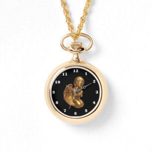 Praying Angel womens wraparound watch