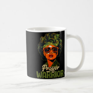 Praying Black Woman Afro Christian Sayings Prayer  Coffee Mug
