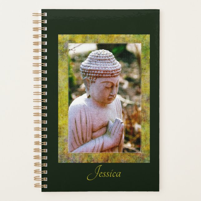  Praying Buddha Personalized Planner (Front)