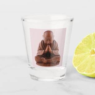 Praying Buddha Shot Glass