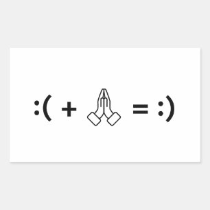 Praying Can Change My Mood – Christian Faith Sticker