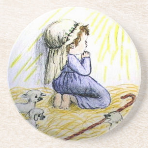 praying child coaster