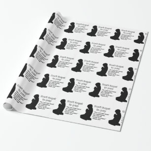 Praying Child Psalm Scripture Giftwrap Wrapping Paper