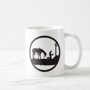 praying cowboy coffee mug