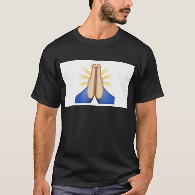 praying emoji T-Shirt (Front)