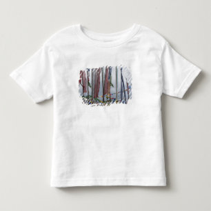 Praying flag poles in mountain, Yotongla Pass Toddler T-shirt