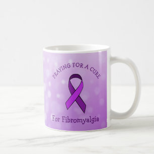 Praying for a Cure Fibromyalgia Mug