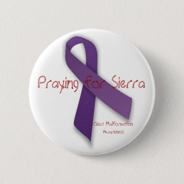Praying for Sierra 2 Inch Round Button (Front)