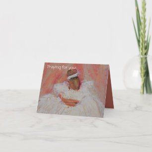 Praying for you card