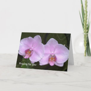 Praying for you card