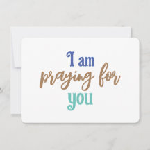Praying for You - flat note cards
