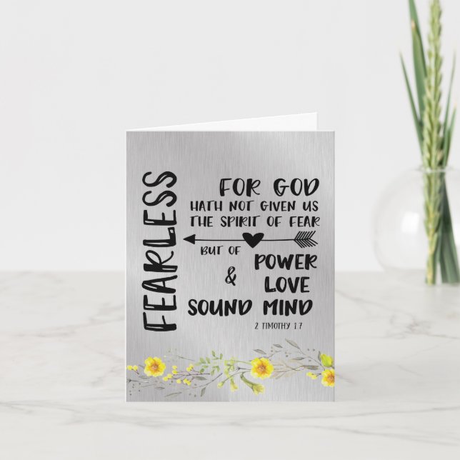 Praying for You with Bible Verse Card (Front)